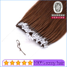 Human Virgin Remy Hair Double Drawn Brazilian Ponytail Hair Extensions Easy Pull Knot Thread Hair